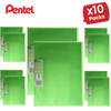 PENTEL RECY DISP BK VIVID 30PKT GREEN - Pack of 1