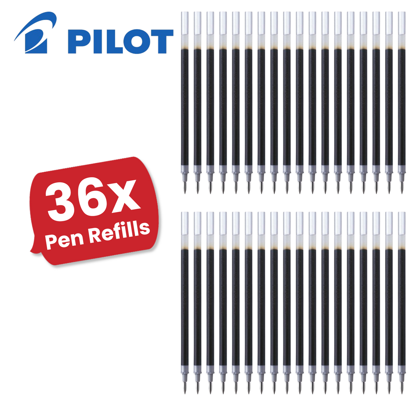 Pilot G1-07 Refill - Red - Single Refill - Pack of 2 to 36