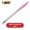 BIC Cristal Ballpoint 1.6mm Medium Point Pen Smooth Writing & Stylish Pen - Pink