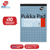 Pukka Pad Writing Pads � 160 Pages Journaling Pad, A5 80 GSM Paper Study NoteBook for Taking Notes