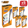 BIC Gel-Ocity Illusion 0.7mm Erasable Gel Pens Black - Pack of 12 Refillable