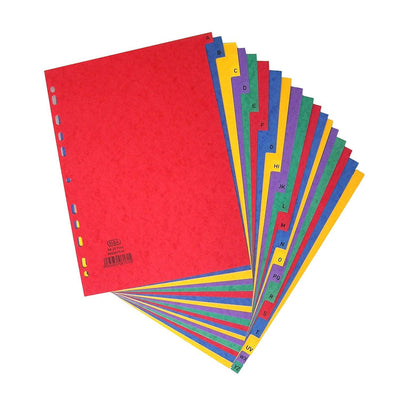 ELBA A4 A-Z PRESS BOARD DIVIDER