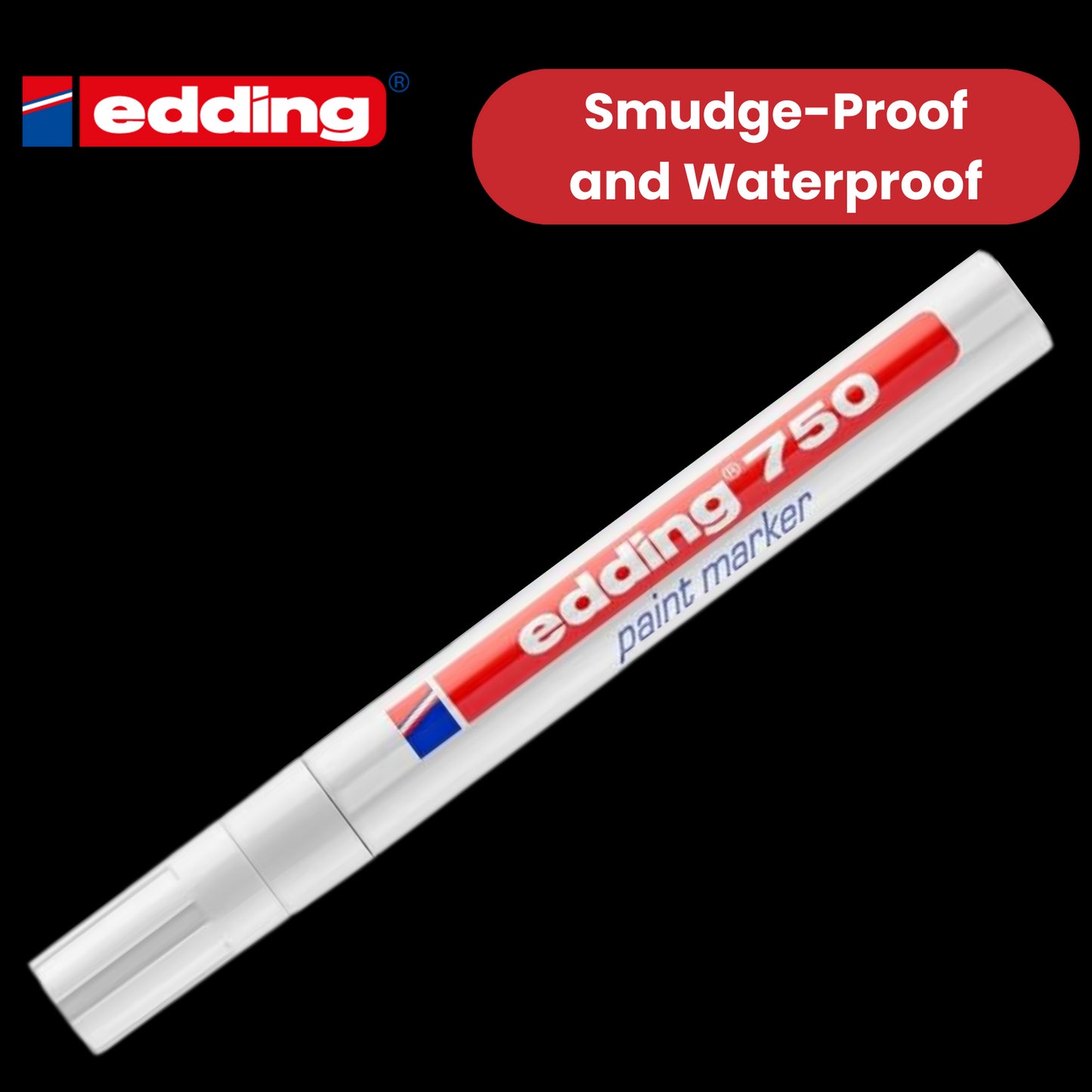 Edding Paintmarker Opaque White Single Pen