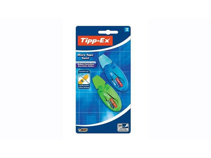 Tipp-Ex Micro Tape Twist Rubans Correcteurs 8 m x 5 mm - Pack of 2 -  1 to 5