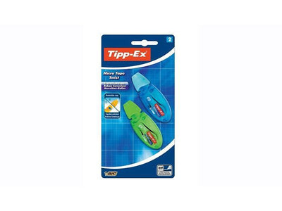 Tipp-Ex Micro Tape Twist Rubans Correcteurs 8 m x 5 mm - Pack of 2 -  1 to 5