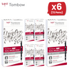 Tombow ABT Dual Brush Pen 2 tips Grey Tones Pack of 12 - 1 to 36 Packs