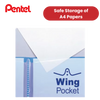 PENTEL RECYCOLOGY A4 DISP BK 20PKT RED - Pack of 1