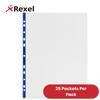 Rexel Nyrex (A4) Reinforced Top Opening Pockets Pack of 25