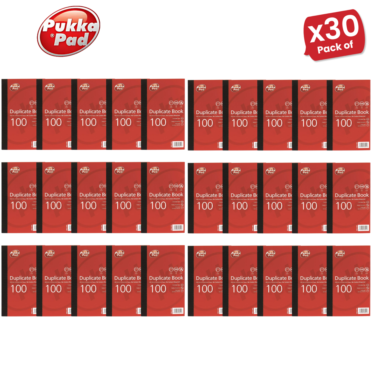 Pukka Pad Duplicate Ruled Book With Carbon 216mm x 130mm - Single
