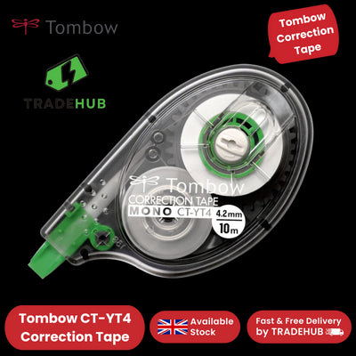 Tombow Correction tape MONO YT  4.2mm x 10m Pack of 1 Blister Pack - 1 to 36 Packs