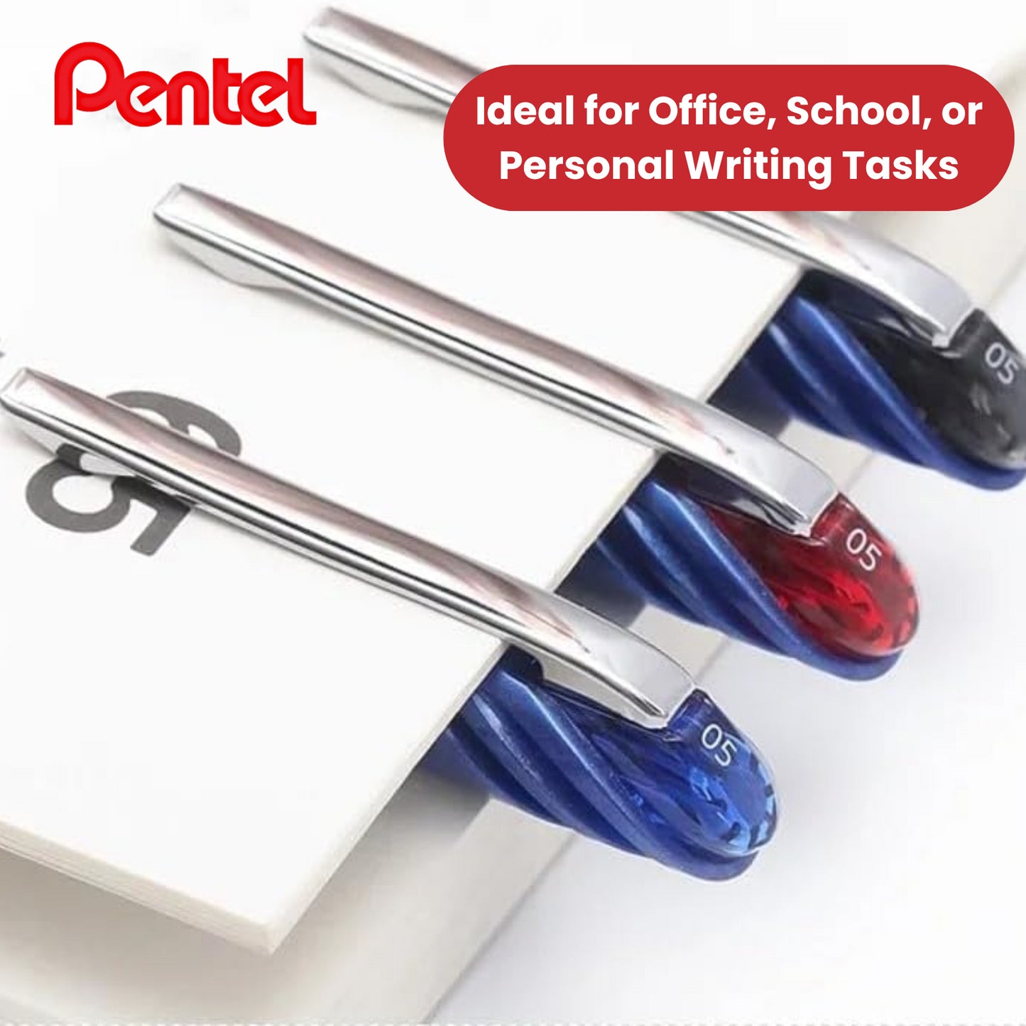 The EnerGel family of liquid gel pens offers a variety of choices from retractable to capped, fine point to bold, several barrel styles, and a wide selection of vibrant ink colors. With so many options, you're sure to find an EnerGel pen that matches your