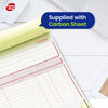 Pukka Pad Duplicate Invoice Book 5 Pack NCR Receipt Order Pad for Small Business