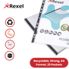 Rexel Ecodesk A4 Top Opening Pockets, Recyclable and Eco-Friendly Pockets x25