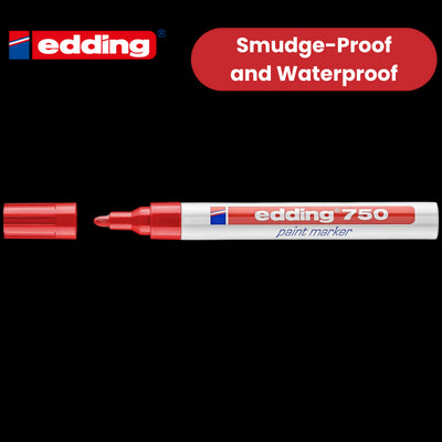 Edding Paintmarker Opaque Red Single Pen