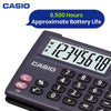 Casio LC-160LV Pocket Calculator, 8-Digit with Large LCD Display, Flip Cover Calculator (Black)
