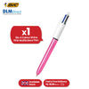 BIC 4 Colours Shine Multicolour Pen - 4 in One Biro for Students