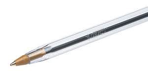 BIC CRISTAL MEDIUM BALL POINT PEN BLACK - Single