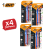 BIC Gel-ocity Quick Drying Gel Pen, Assorted Colours, 3 Pack