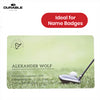 Durable Cards - 100 Pcs PVC White Refill Business Cards, 0.76mm Thick Blank Card for Small Office