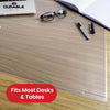 Durable DURAGLAS Desk Mat - Transparent Anti-Slip Laptop Mats, Anti-Glare Computer Mat for Desk
