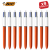 Bic 4-Colours Original Fine Ballpoint Pen 1.0mm Tip - Single Pen