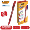 Bic Gel-ocity Illusion Medium Erasable Ink Rollerball Pen 0.7mm & 0.3mm Red