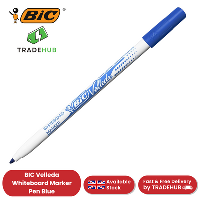 BIC Velleda 1721 Dry-Wipe Whiteboard Markers Blue - Single