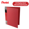 PENTEL RECYCOLOGY A4 DISP BK 20PKT RED - Pack of 1