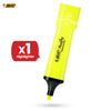 BIC Marking Highlighter Flat Marker Neon Yellow Modular Tip for Precise Highlighting
