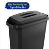 DURABIN 60L Black Lid and 25x 110L Recycled Bin Bags Set for Daily Waste Handling