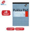 Pukka Pad Writing Pads � 160 Pages Journaling Pad, A5 80 GSM Paper Study NoteBook for Taking Notes