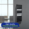 A4 Landscape Wall Mounted Document Holder with 12 Compartments for Flyers & Magazines