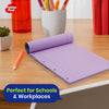 A4 Pukka Dyslexia Pad with Lavender Tinted Ruled Pages and Perforated Sheets