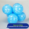 Birthday Boy Blue 12-inch Latex Party Balloons Variation