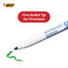 BiC Velleda 1721 Green Dry-Wipe Whiteboard Markers for Bold, Clean Writing, x24