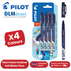 Pilot Blister Pack Fine 1 Black 1 Blue 1 Red 1 Green