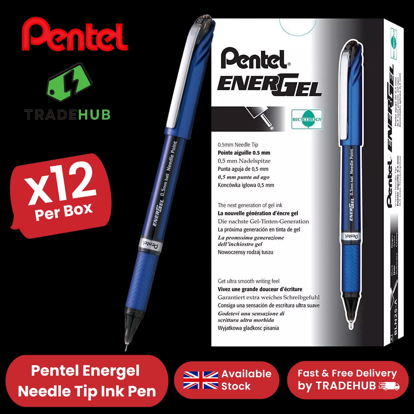 The EnerGel family of liquid gel pens offers a variety of choices from retractable to capped, fine point to bold, several barrel styles, and a wide selection of vibrant ink colors. With so many options, you're sure to find an EnerGel pen that matches your