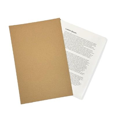 Exacompta Square Cut Folder Strong, 315gsm Manilla Holds A4 Foolscap Documents, Pack of 100 (Buff)