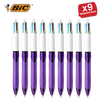 Bic 4-Colours Grip Fashion Ballpoint Pen 1.0mm - Pack of 1