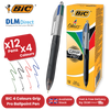 Bic 4-Colours Grip Pro Ballpoint - Single Pen