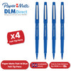 Papermate Flair Original - Blue - Pack of 4