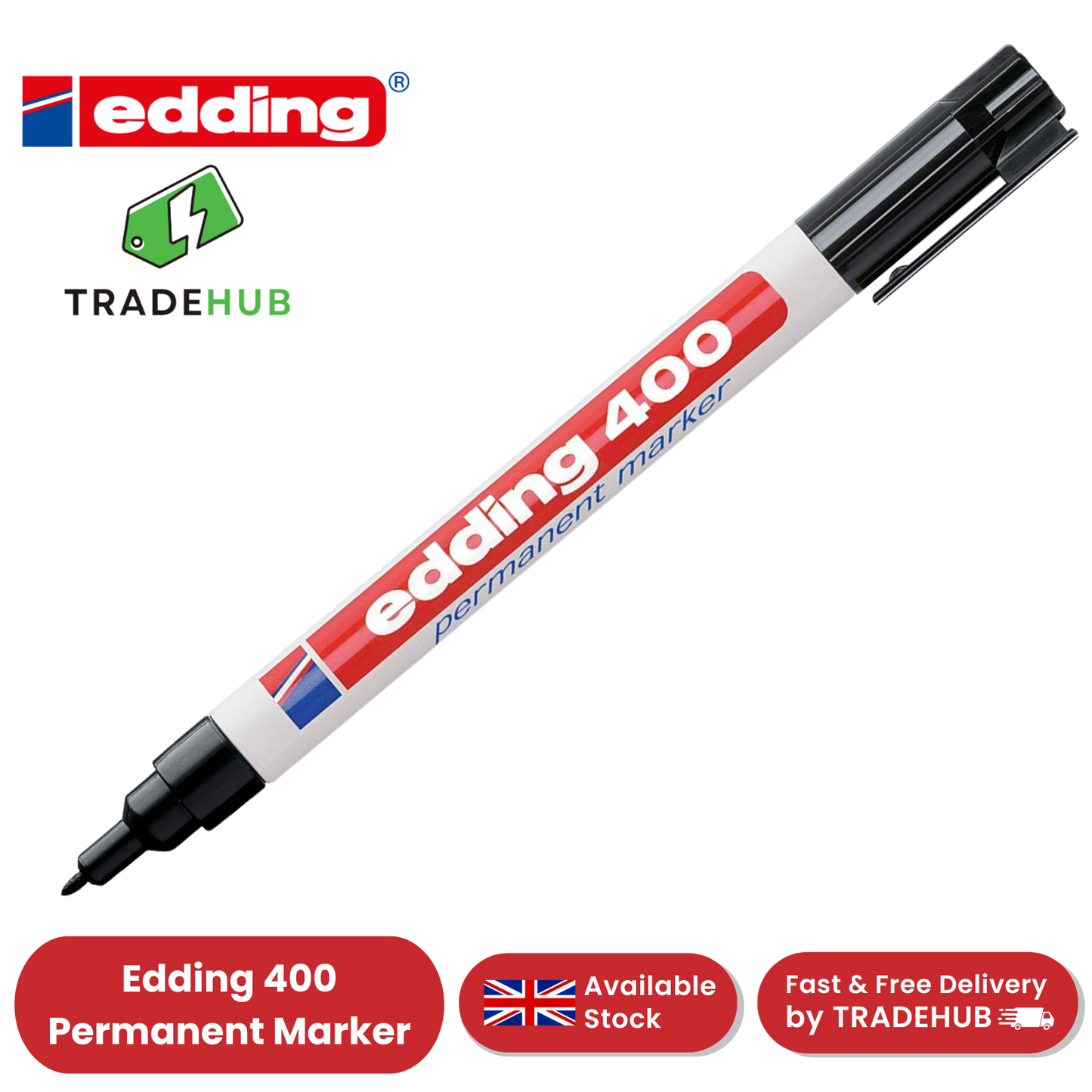 Edding 400 Permenant Marker - Pack of 1 - 1 to 20 Packs
