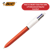 Bic 4-Colours Original Fine Ballpoint Pen 1.0mm Tip - Single Pen