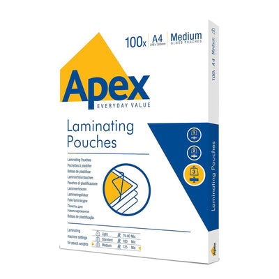 Fellowes Laminating Pouches Gloss PET Film 100 Micron Laminate Surface High Clarity Spill Protection for Certificates Photos Documents Daily Home or Office Use