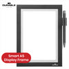 Durable DURAFRAME Magnetic Frame, Black A5 Wall Mount Magnetic Display with Pen Holder for Work