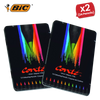 BIC Conte Colouring Pencils - Wood Free Colouring Pencils - Tin of 12