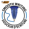 BIC Gel-Ocity Illusion 0.7mm Erasable Gel Pens Blue - Pack of 12 Refillable