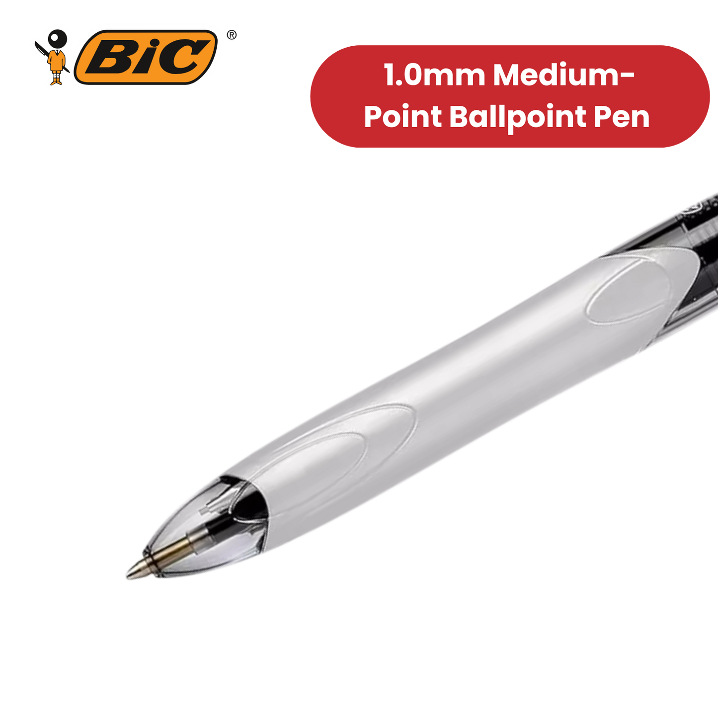Bic 4 Colours Combination Medium Ballpoint Pen + Medium Mechanical Pencil