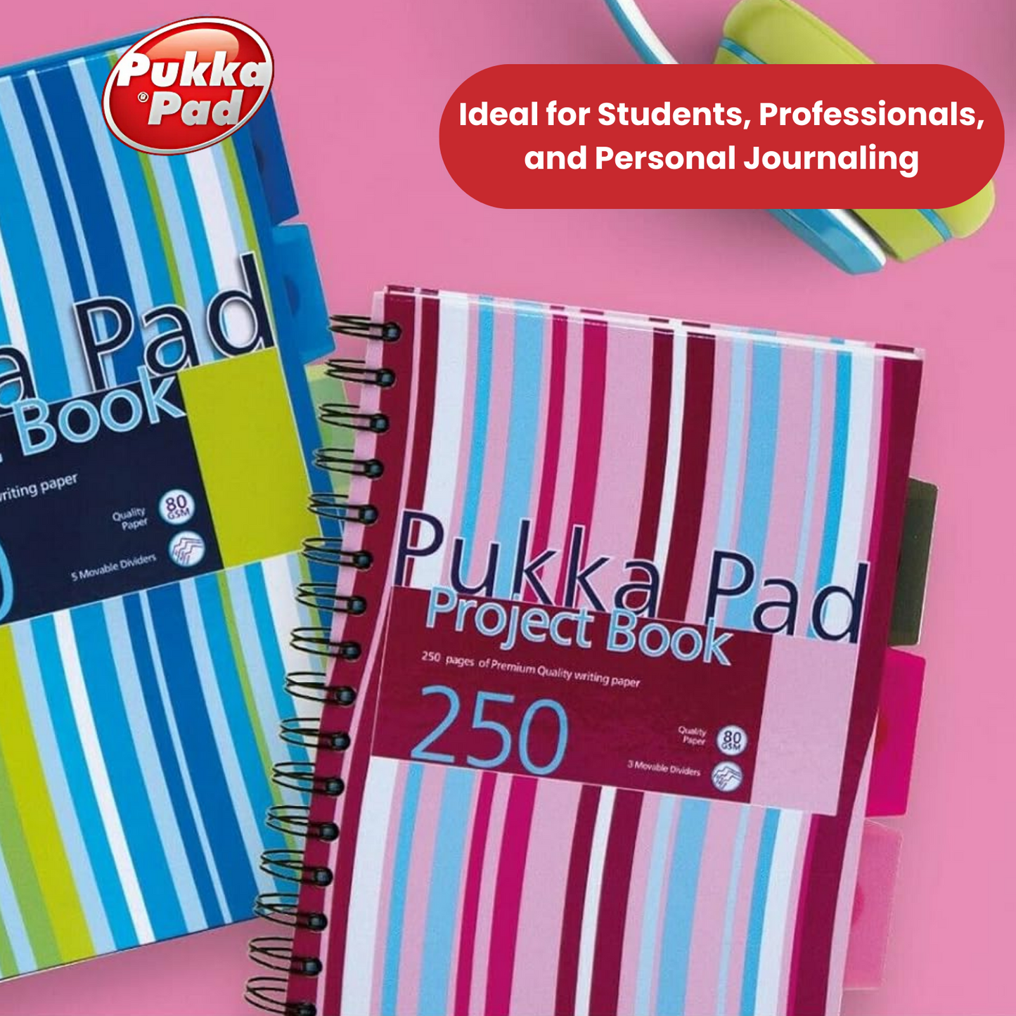 Pukka A4 Jotta polyprop cover. 200 pages - Single - Pack of 1 to 30