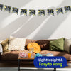 Happy 21st Birthday Black and White Bunting 4M Party Banner with 10 Flags Durable